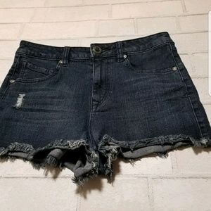 Volcom Stone Stix Hi-Rise Shorts Denim